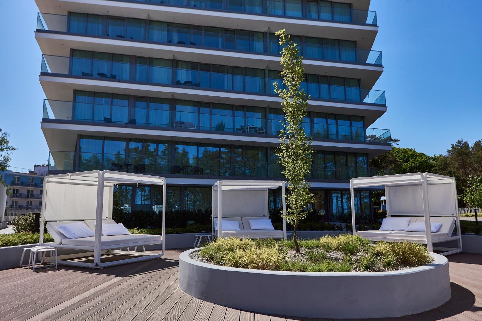 Wave De Luxe Studio Resort&Spa 755B - Sea View Misdroy Exterior foto