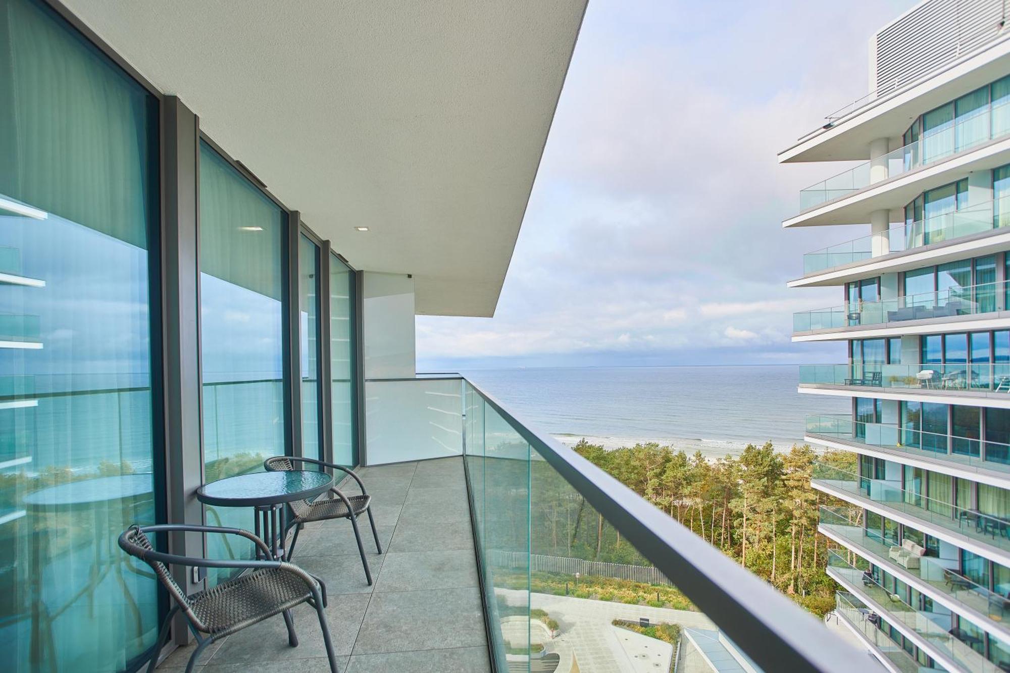 Wave De Luxe Studio Resort&Spa 755B - Sea View Misdroy Exterior foto