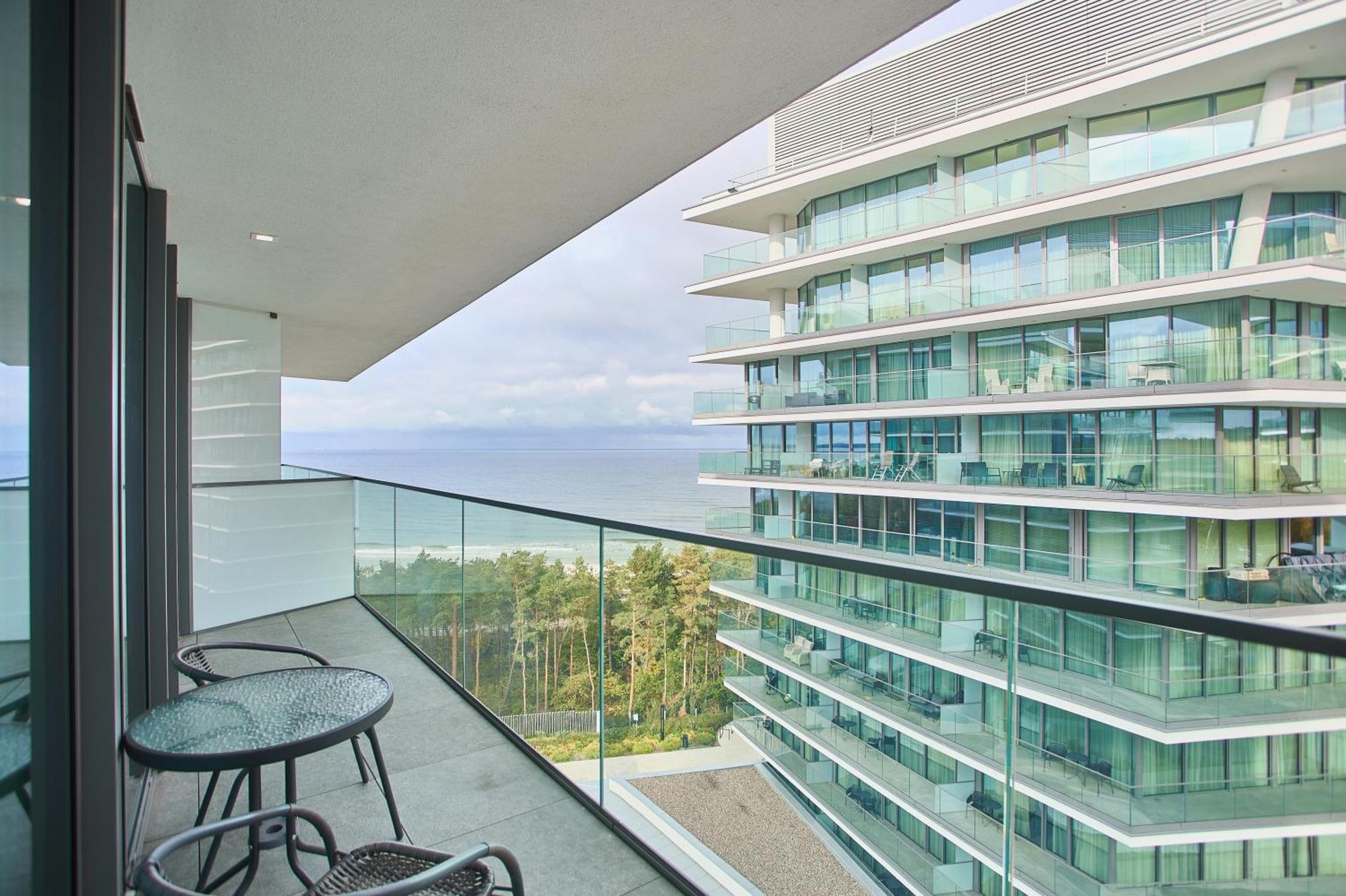 Wave De Luxe Studio Resort&Spa 755B - Sea View Misdroy Exterior foto